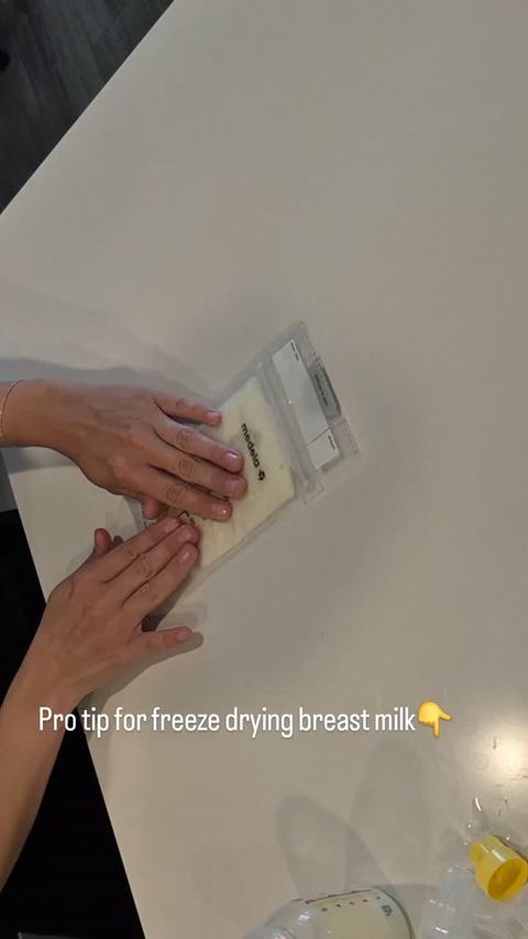Pro tip for freeze-drying breast milk